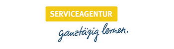 Logo Serviceagentur ganzrägig lernen